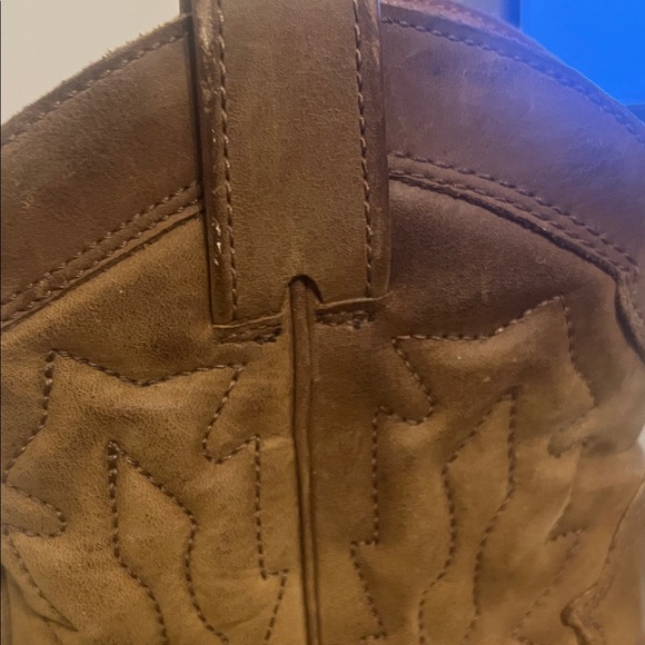 Nine West Tan Western Ankle Booties - Picture 10 of 16